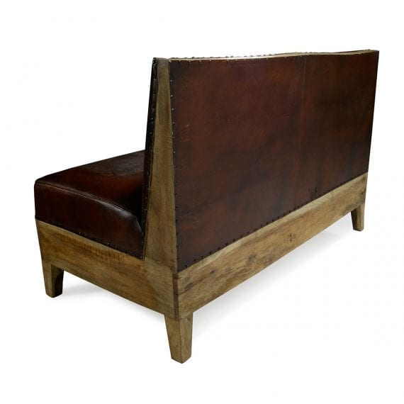 080811 Диван-скамейка темно-коричневая Francisco Segarra Denia Santreyd Dénia - Вид №1