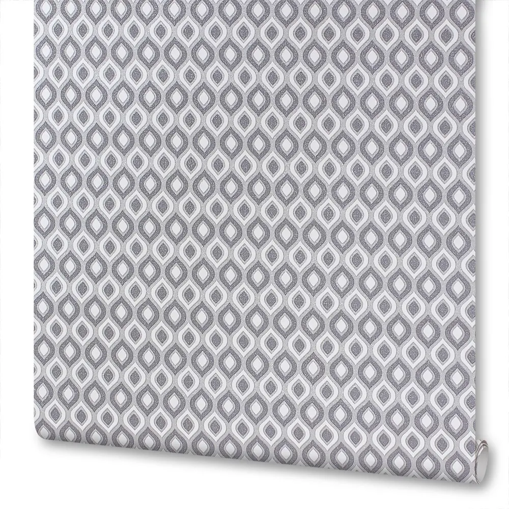 Обои флизелиновые 1,06х10 м цвет серый ED1124-11 81961320 STLM-2098138 EURO DECOR Династия
