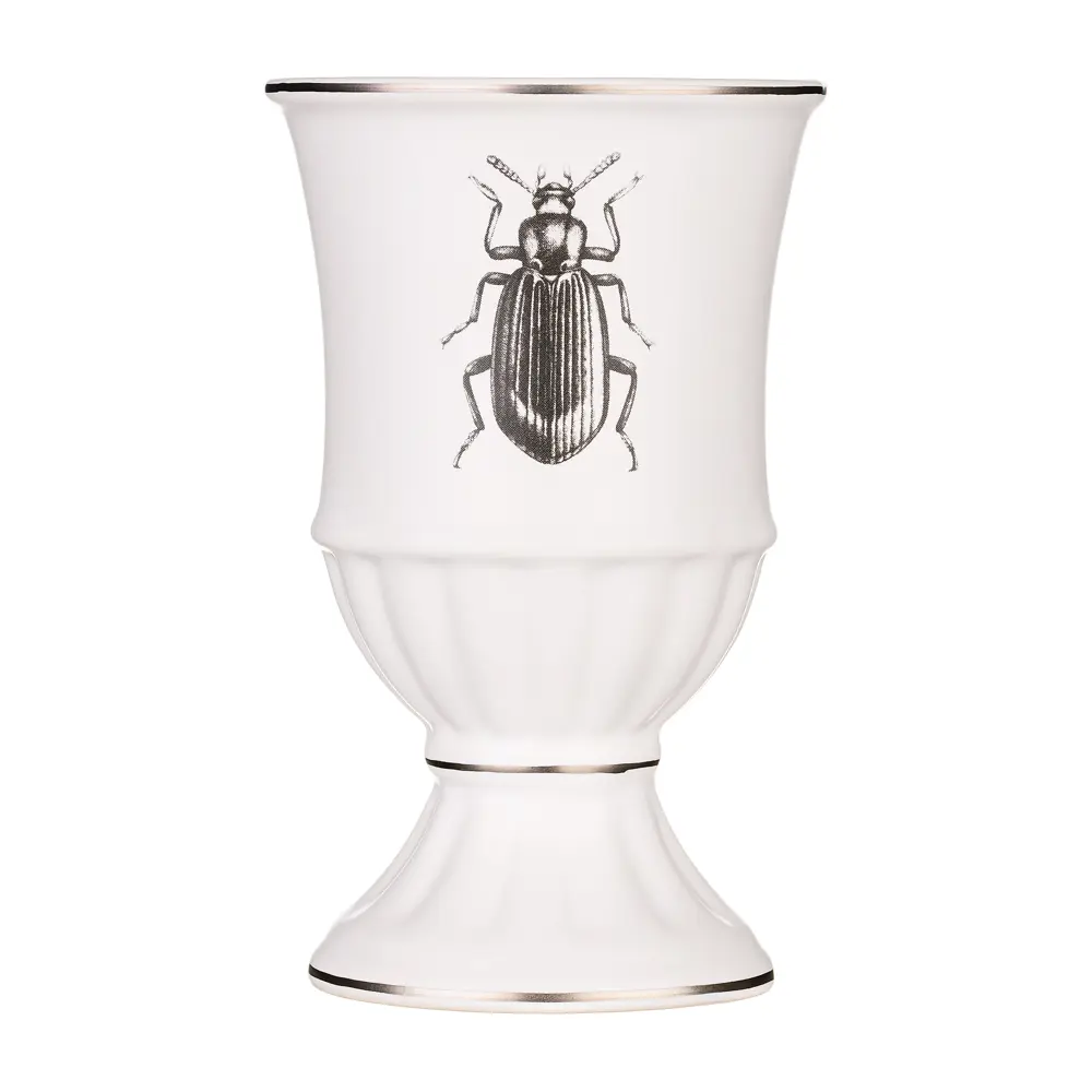 Стакан для зубных щеток Buzz Fauna керамика цвет белый Santreyd STLM-2163510