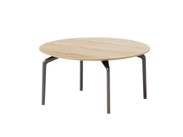 Деревянный низкий круглый журнальный столик INCLASS Kern ARCH-00148423