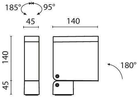 SIMES Светодиодный садовый светильник из алюминия Keen sun-id-1470131 - Вид №5