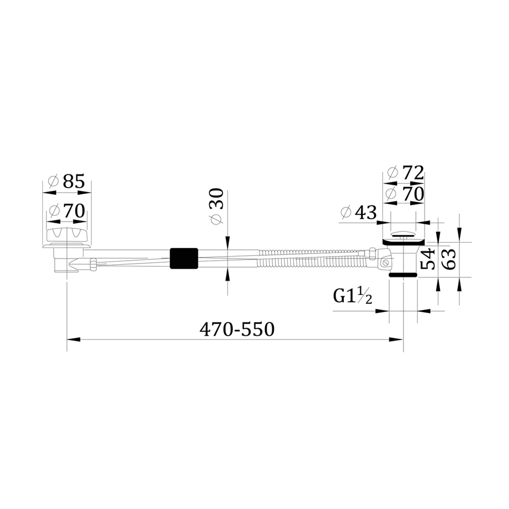 Обвязка для ванны Raiber R350S-01, полуавтомат R350S-01 Santreyd  - Вид №4