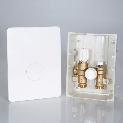 VT.ICBOX.2.0 Терморегулирующий монтажный комплект ICBOX-2 Valtec 3/4"  - Вид №1