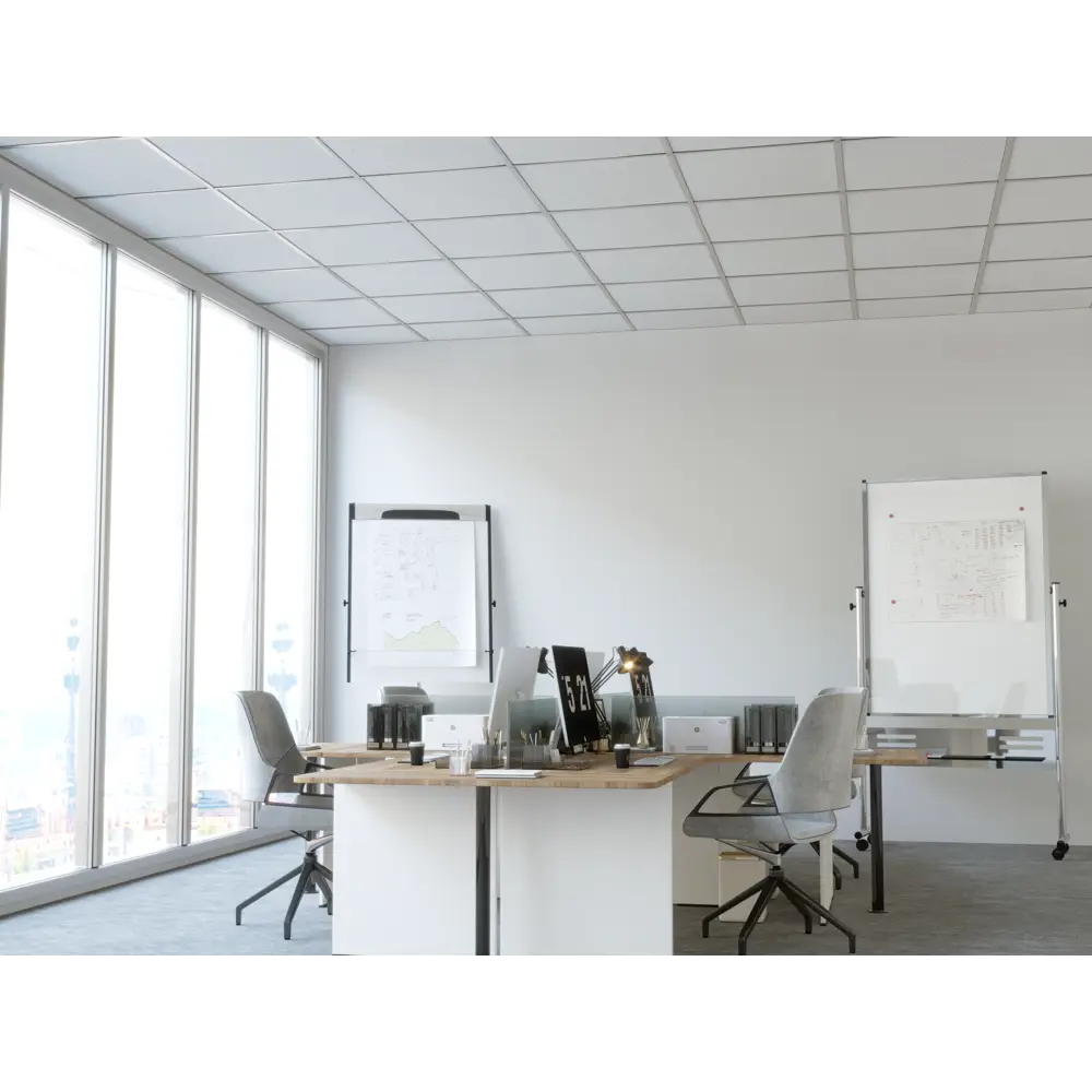 Набор потолочных плит 600x600 мм (в коробке 24 шт 8.64м2) АЛБЕС STLM-2180573 - Вид №2