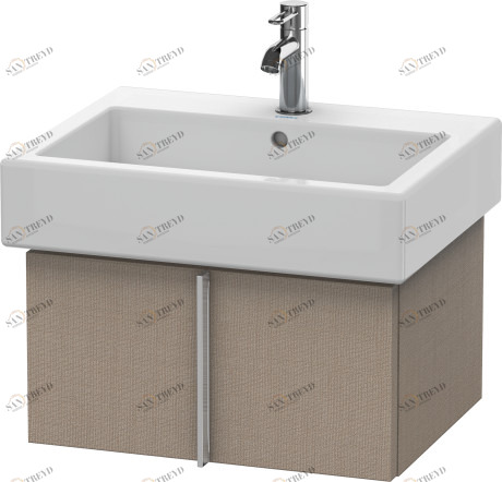 VE610407575 Vero Тумбочка подвесная Лен, декор Duravit