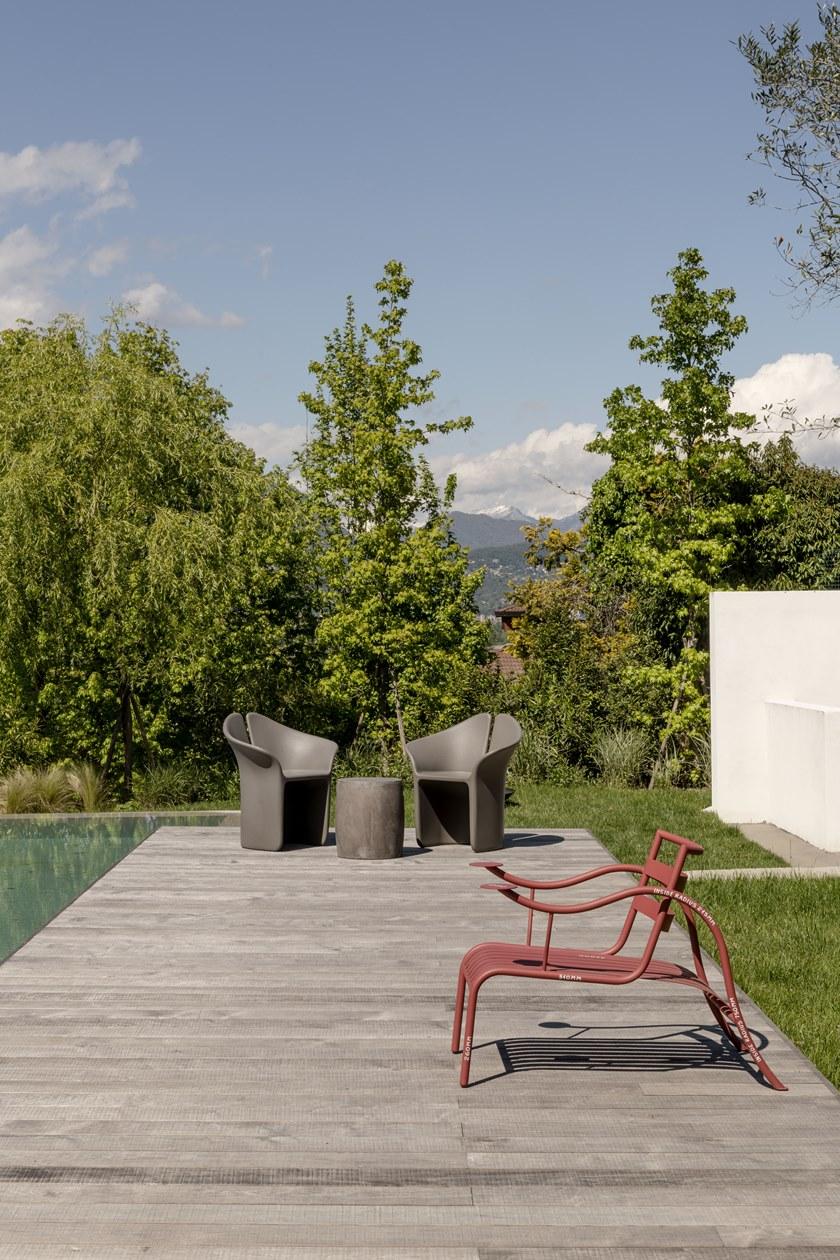 Cappellini Кресло Relax из окрашенного металла  Tm_1 - tm_2 - tm_1e  - Вид №2