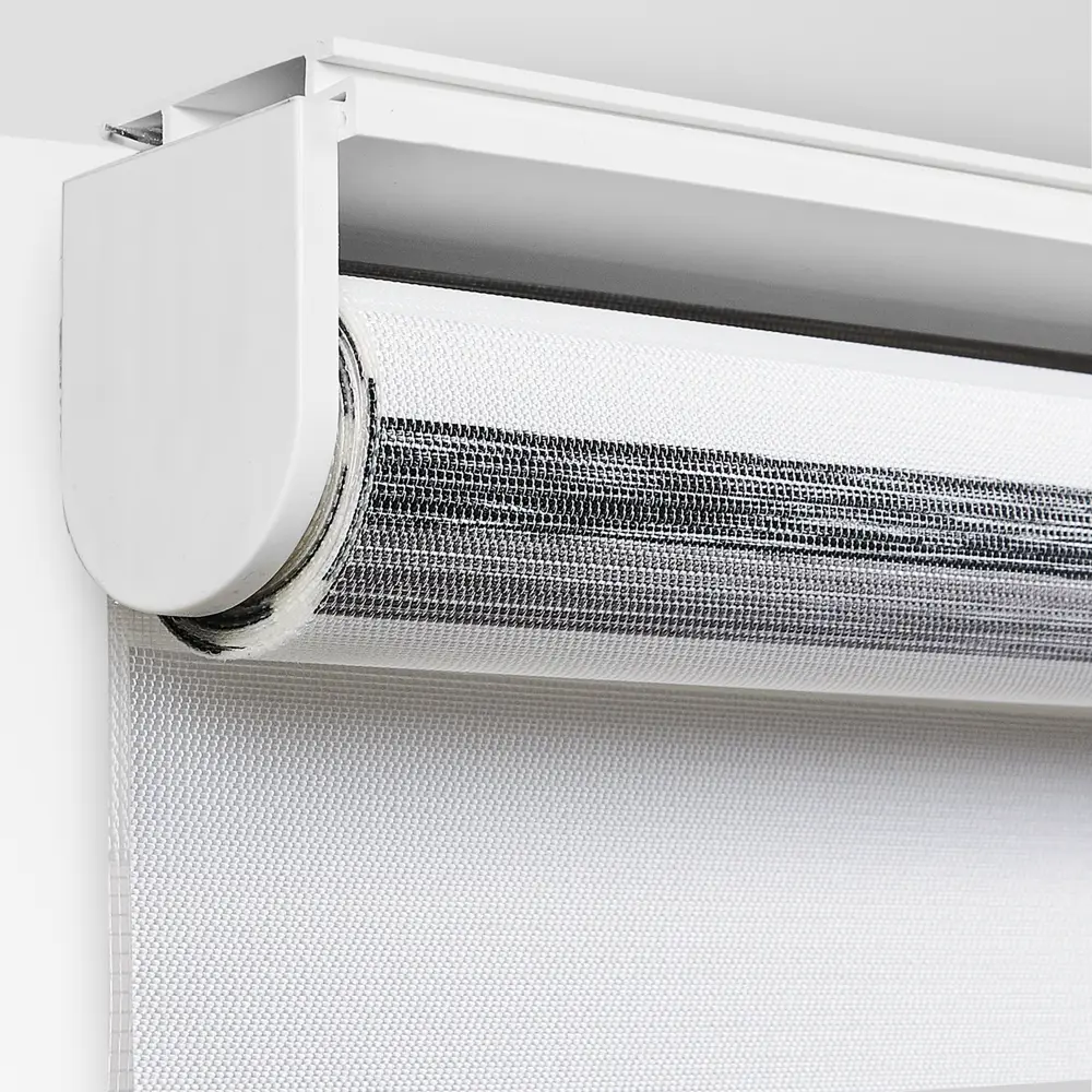 Штора рулонная день-ночь Лечче 100x160 см серо-молочная MIAMOZA STLM-2047337 - Вид №3