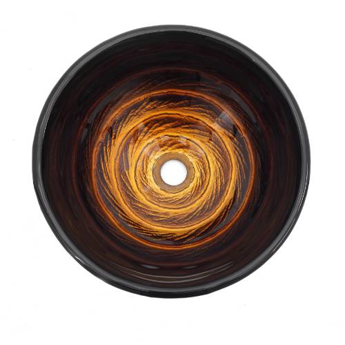 GV693-19mm-KEF15000 Накладная раковина на столешницу  прямоугольная Krausru  - Вид №3