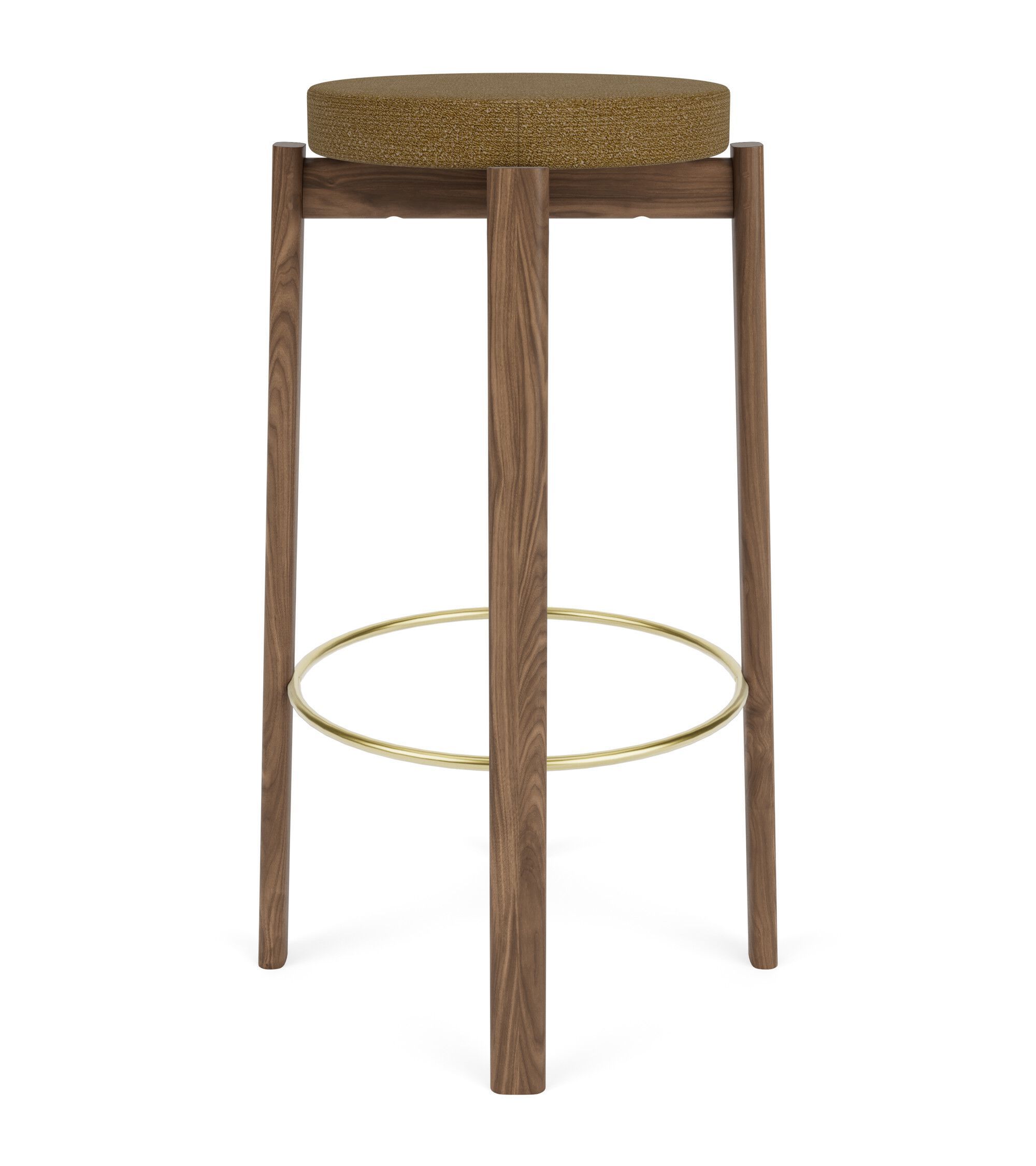 Высокий деревянный штабелируемый стул с мягким сиденьем Audo Copenhagen Passage ARCH-00140143 - Вид №2