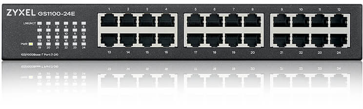 GS1100-24E-EU0101F gs1100-24e 24 port gigabit unmanaged switch ZyXEL Santreyd 