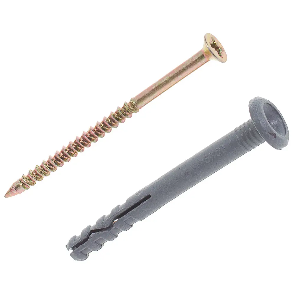 Дюбель-гвоздь с грибовидной манжетой 6x60 мм полипропилен 100 шт НЕВСКИЙ КРЕПЕЖ STLM-2161982