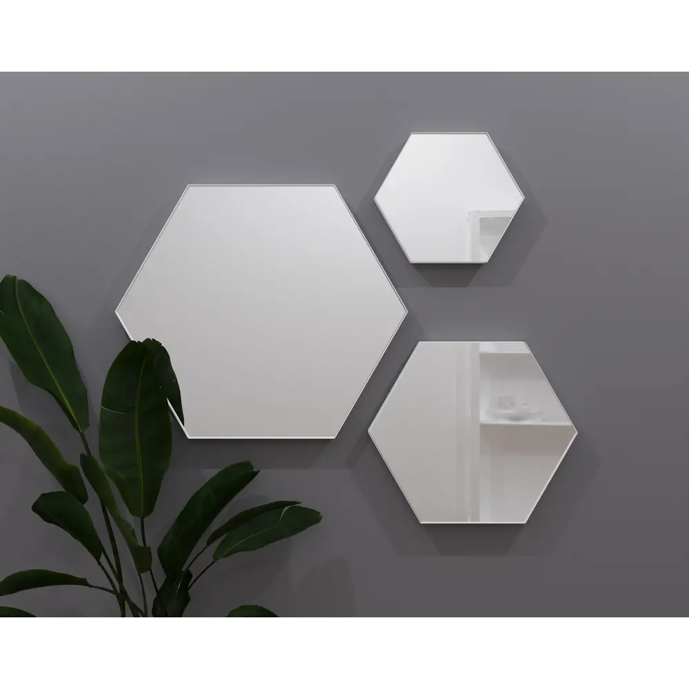 Зеркало Ferro 35х30 см цвет белый Santreyd STLM-2079861