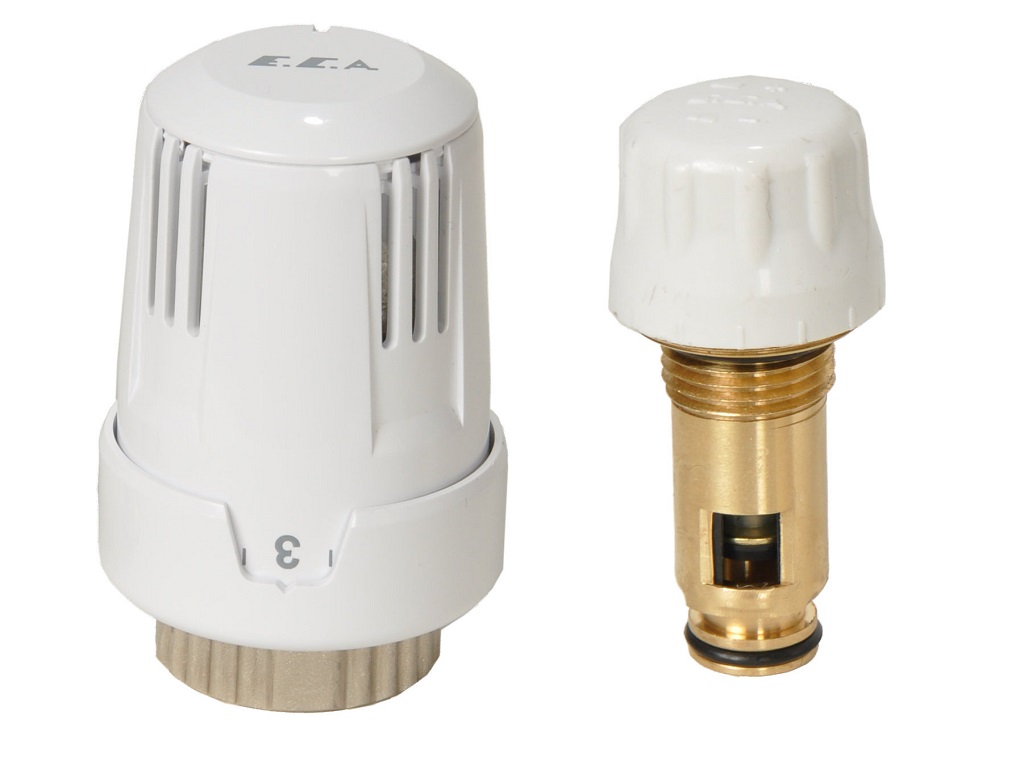 TRV3 Compact, длинный тип (44 мм) Термостатические клапаны радиатора Eca sun-id-2094473 - Вид №1