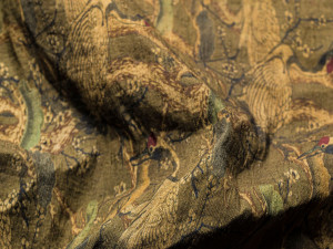 Ткань из льна, полиамида и эластана