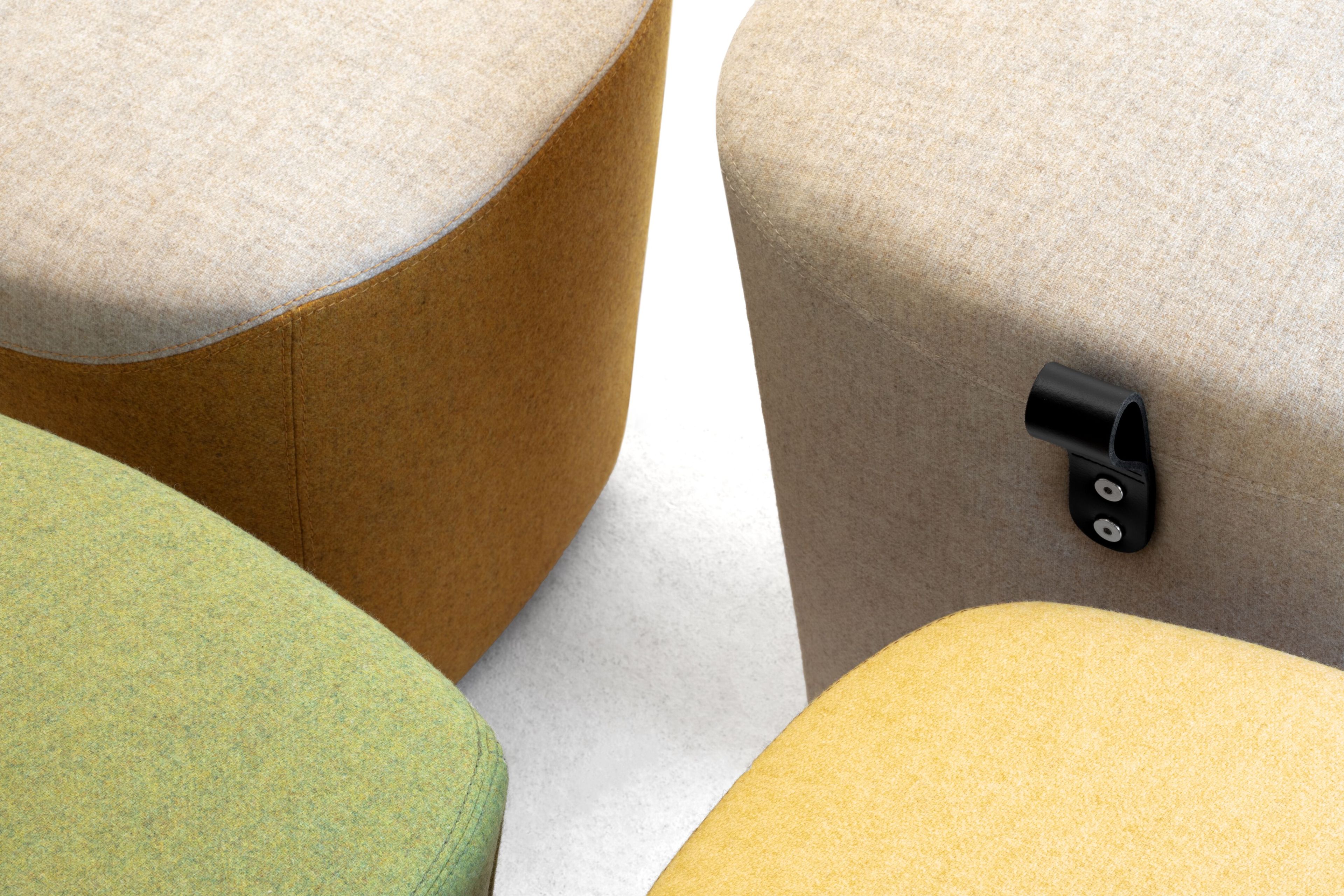 Кожаный прямоугольный пуф для контракта Leyform Виктория ARCH-00124818 - Вид №7