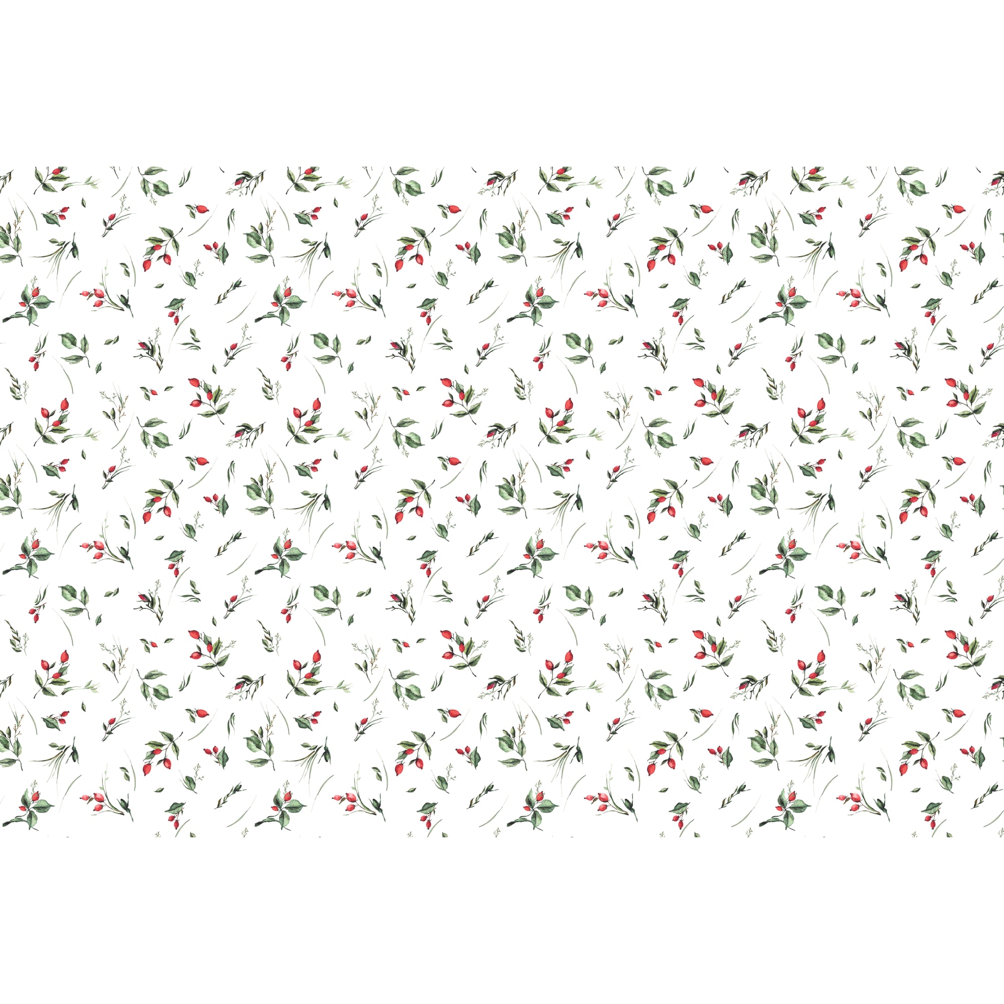 84841758 Салфетка-скатерть Карамук 60x90 см белая/зеленая/красная Santreyd  - Вид №3