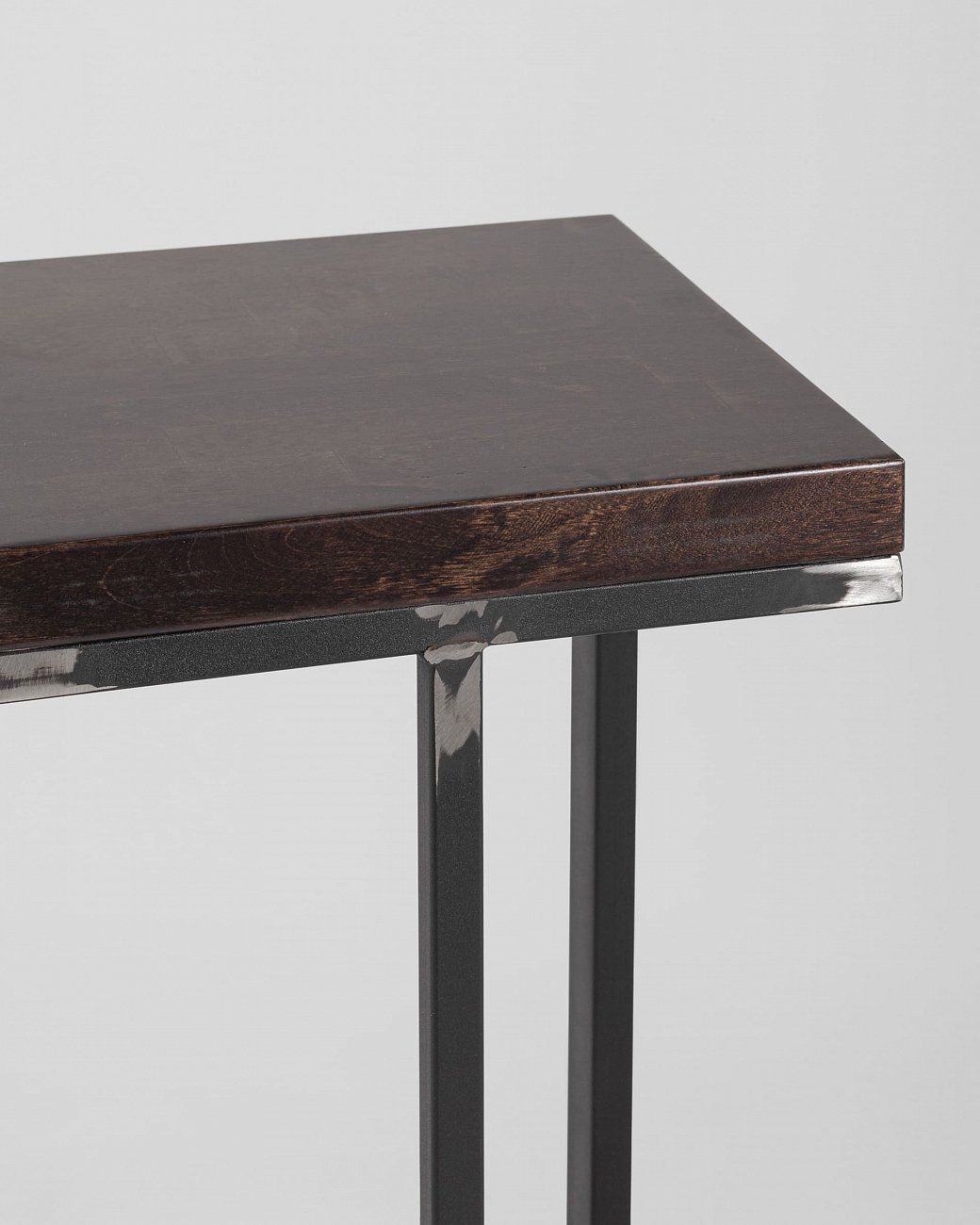 Полубарный стул коричневый с деревянным сиденьем "Альтрон" STOOL GROUP  00-3945993 Коричневый  - Вид №7