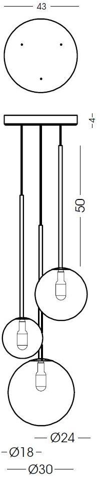 Cangini & Tucci Подвесной светильник прямого света из латуни Inti sun-id-1366646 - Вид №2