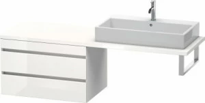 DS533902222 DuraStyle Шкафчик для консоли Белый глянцевый декор