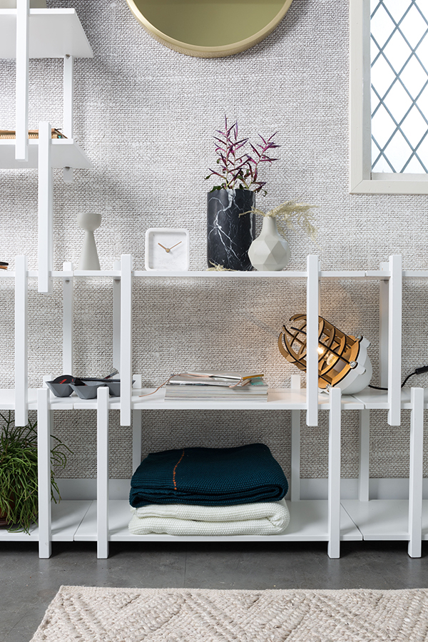 Ваза каменная Fajen Marble черная Zuiver 8200034 - Вид №1