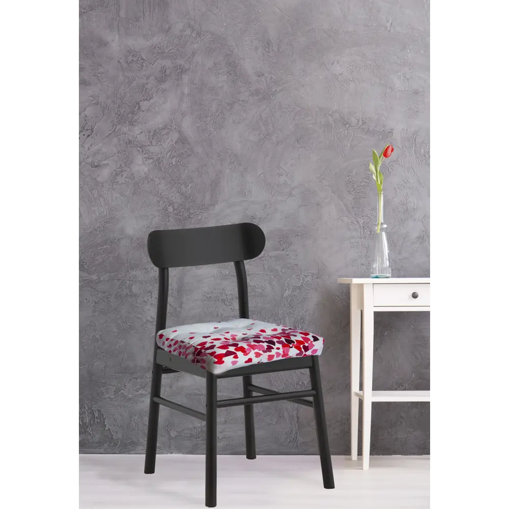 Подушка на стул Lovely 40х40 см цвет белый SEASONS STLM-2068882 - Вид №3