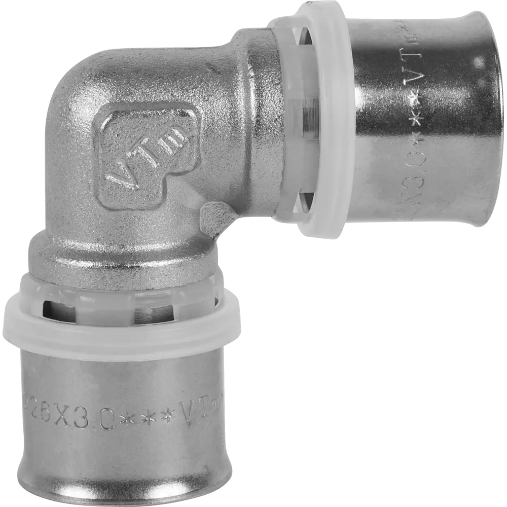 Угол 90° Valtec 26 мм никелированная латунь VTM.251.N.002626 STLM-2044361 - Вид №2