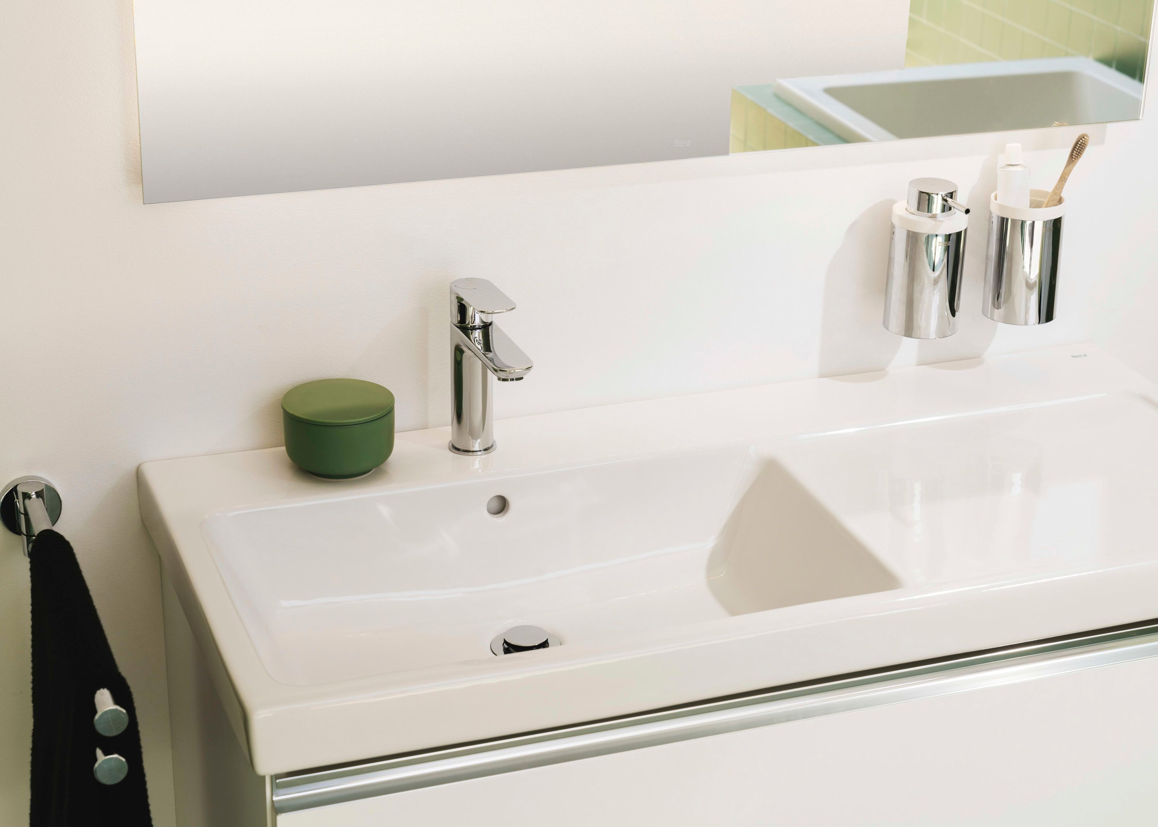 Металлический настенный дозатор мыла Roca Hotels ARCH-00002510 - Вид №3