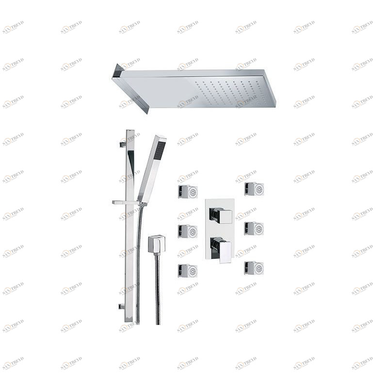 SK613ZSS Душевой набор DANIEL RUBINETTERIE 