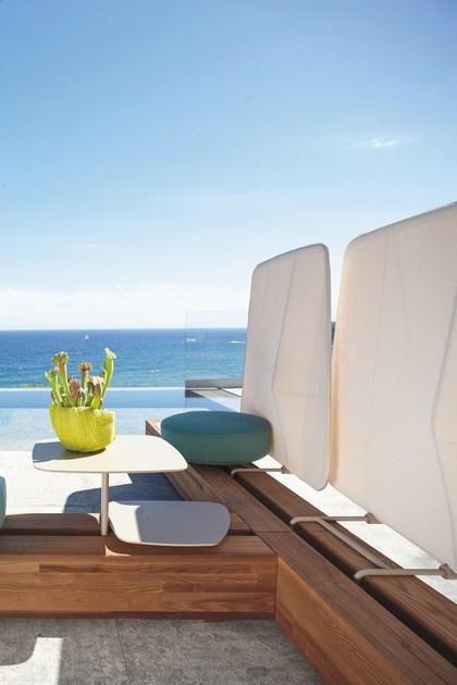 Roberti Садовая скамейка из ясеня со встроенной сеялкой Key west sun-id-1399063 - Вид №5