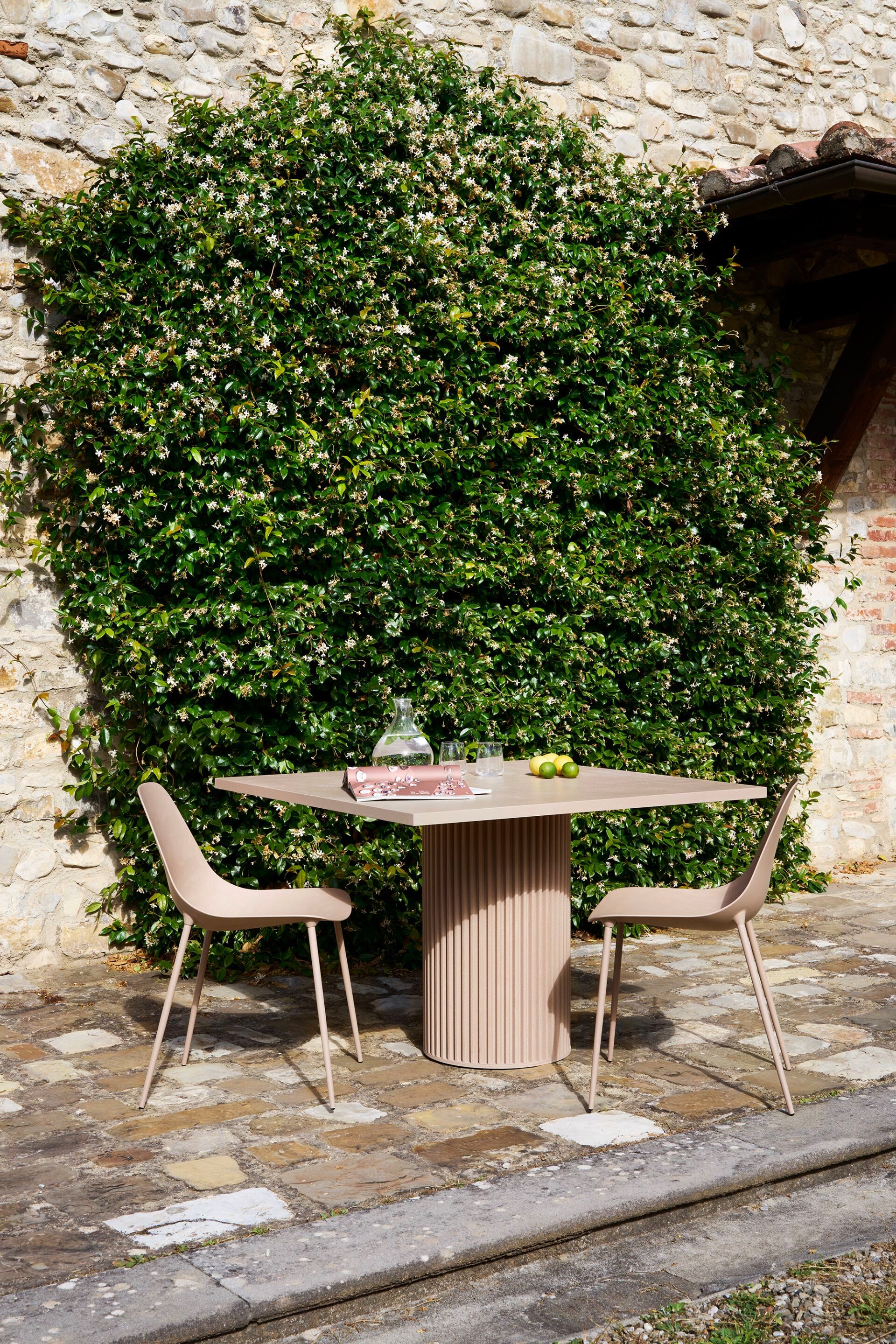 Алюминиевый квадратный стол Opinion Ciatti HERCLE ARCH-00081724 - Вид №1