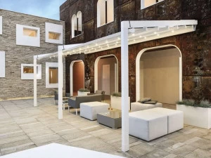 GIBUS Пергола со сдвижной крышкой