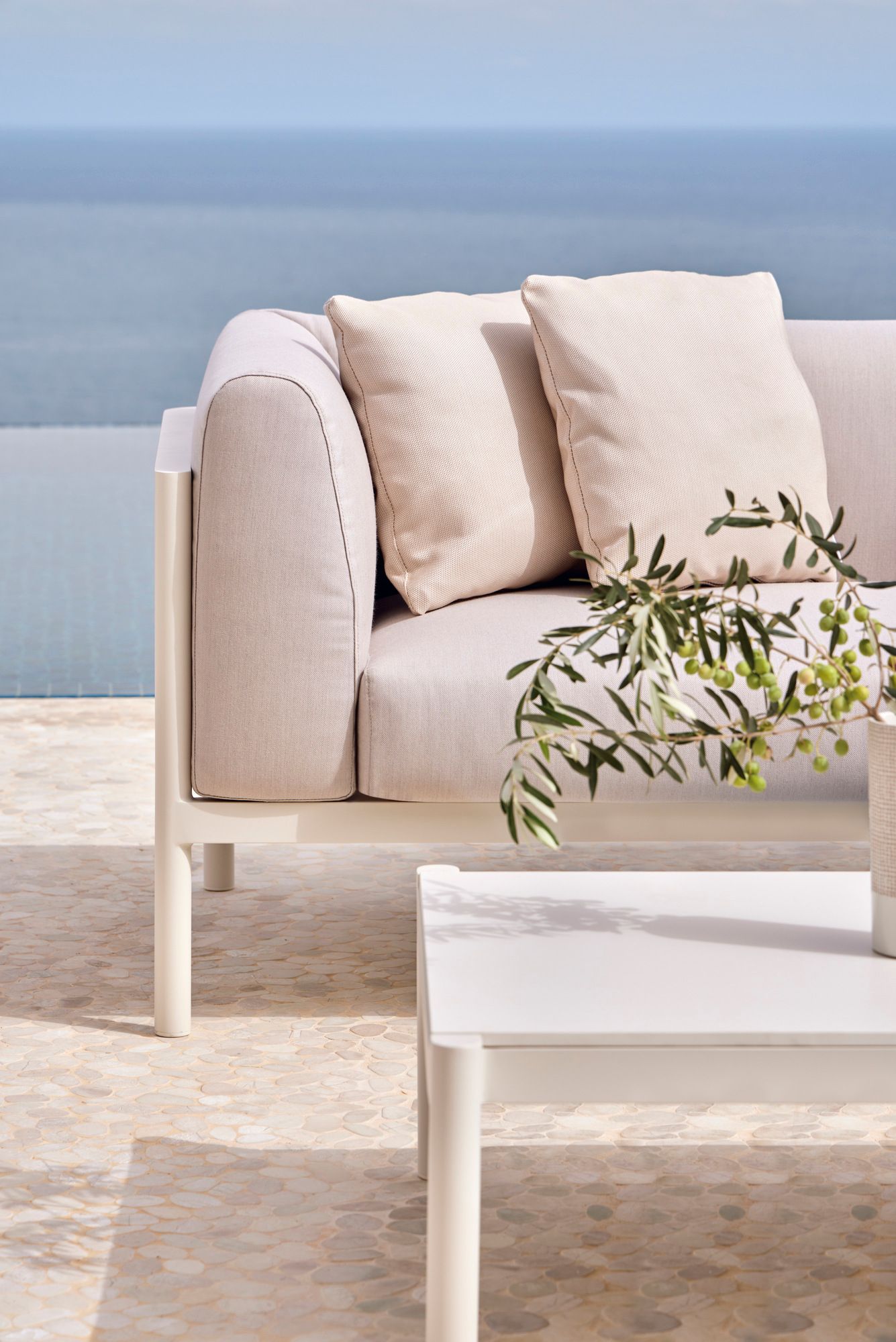 3-местный тканевый садовый диван POINT Origin ARCH-00150488 - Вид №6