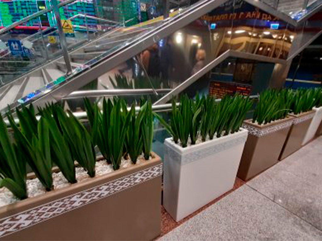 Кашпо коллекции "Бетула" ВD-02-51 100/50/50 ГеоПластБорд GPBST-60 - Вид №4