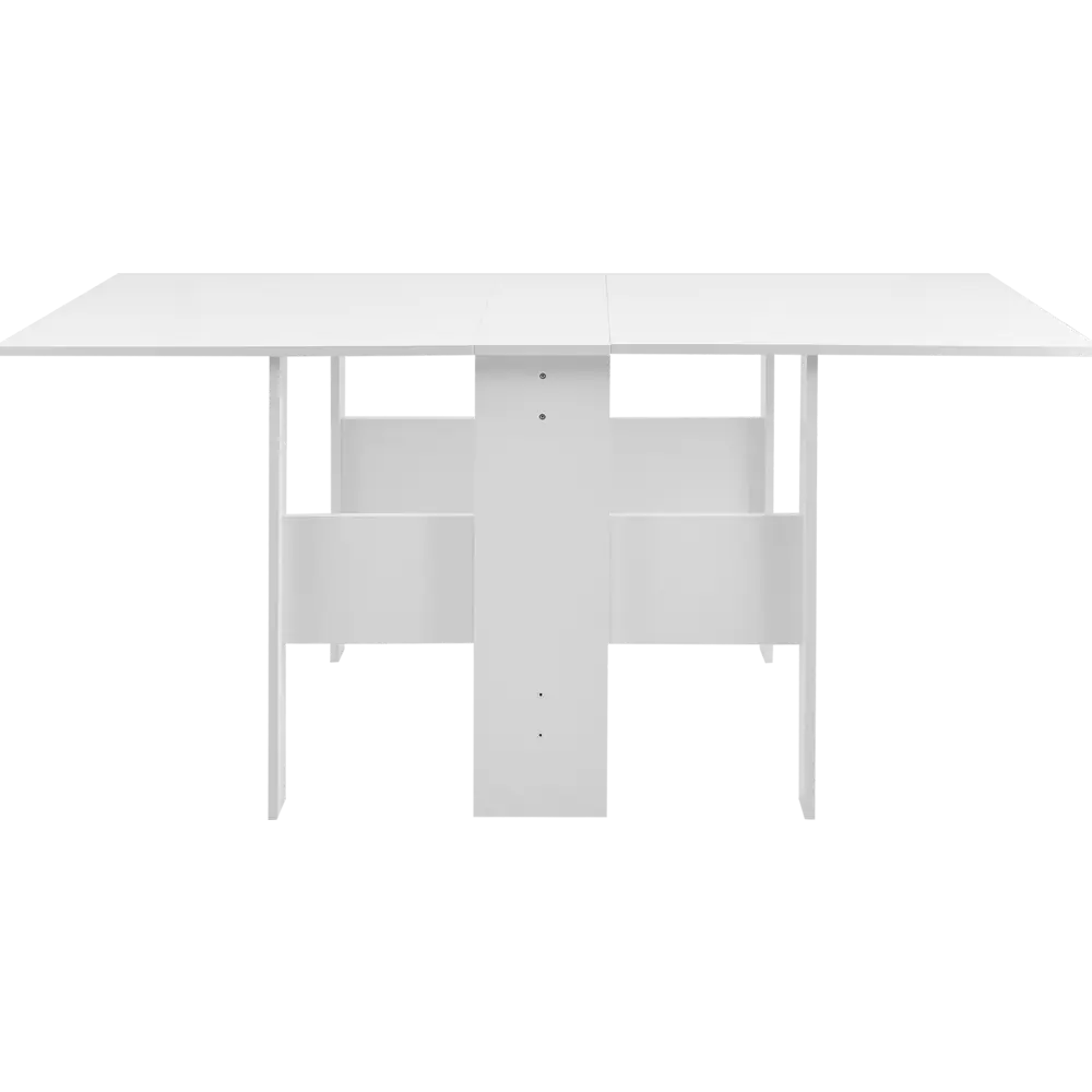 Стол-книжка раскладной 23.2-158x80x75 см прямоугольный ДСП цвет белый Santreyd STLM-2070252 - Вид №2