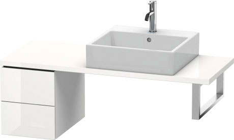 LC582503131 Шкафчик для компактной консоли L-Cube #LC5825 320 x 477 мм Сосна серебристая, декор Duravit - Вид №2
