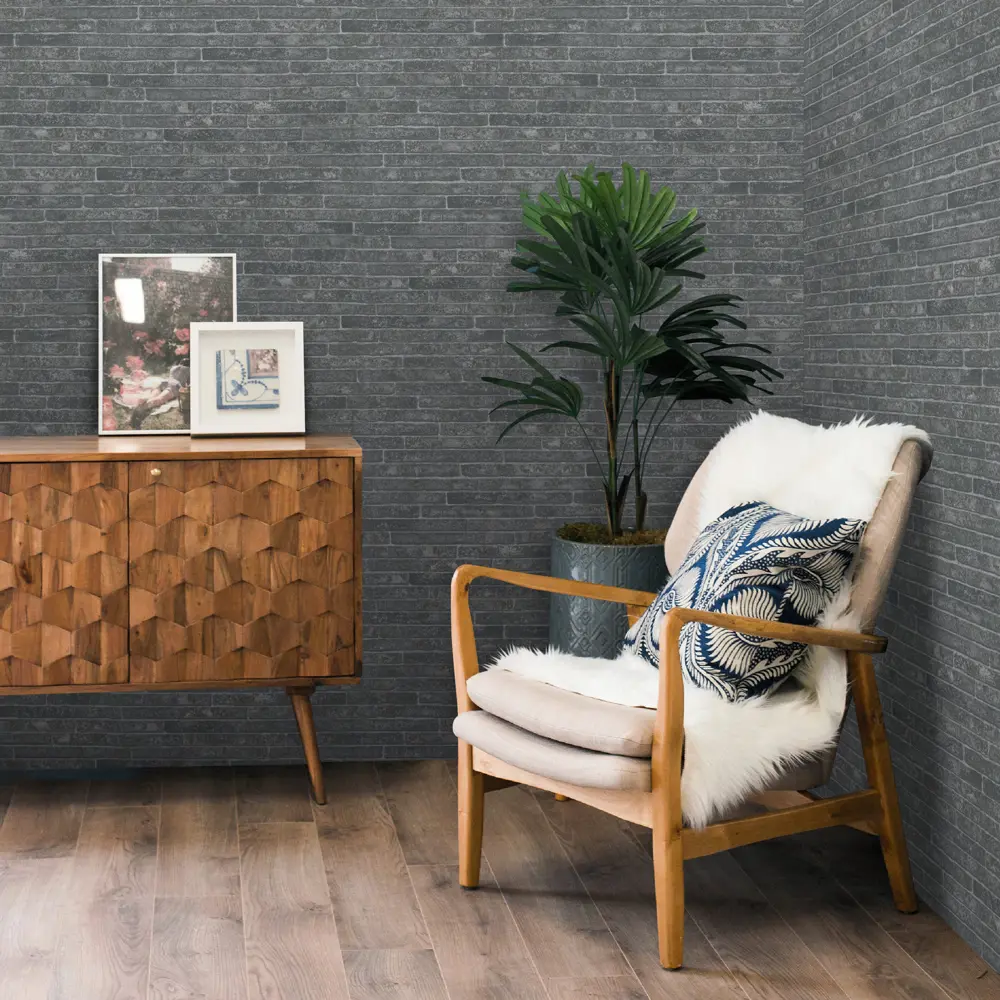 Обои флизелиновые Marburg Project черные 1.06 м 97729 STLM-2207480 - Вид №3