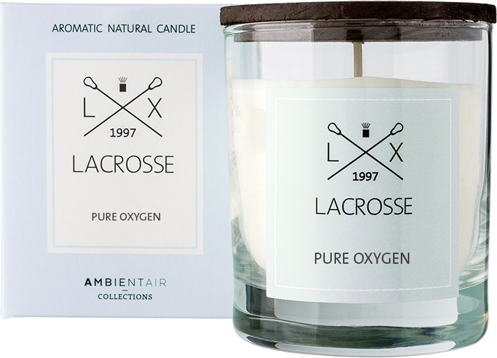 10656790 Ambientair Свеча ароматическая в стекле Lacrosse Кислород 40 ч Воск 