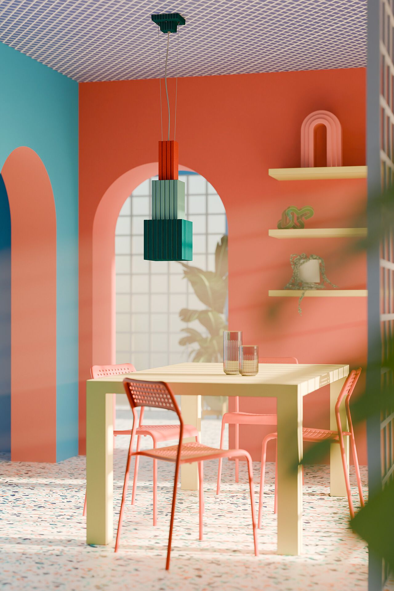 Керамический светодиодный подвесной светильник FERROLUCE METRA C2830/C2831/C2832 ARCH-00137720 - Вид №4