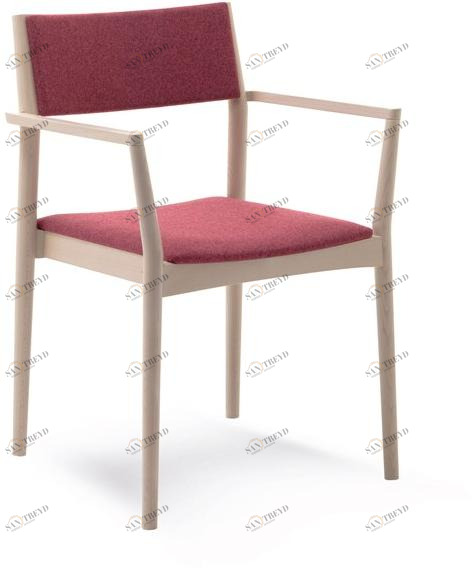 PIAVAL Стул из ткани с подлокотниками Elsa | health & care 65-14/2 | 65-14/2f 65-14/2 ~ 65-14/2f