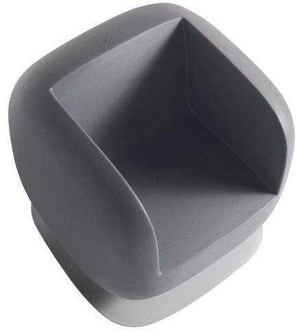 Luxy Вращающееся кресло из полиэтилена с подлокотниками Big jim sun-id-1491333 - Вид №1