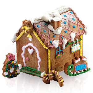 25.601.63.0068 Набор для приготовления пряничного домика home sweet home 31 х 31 см, силикон Silikomart