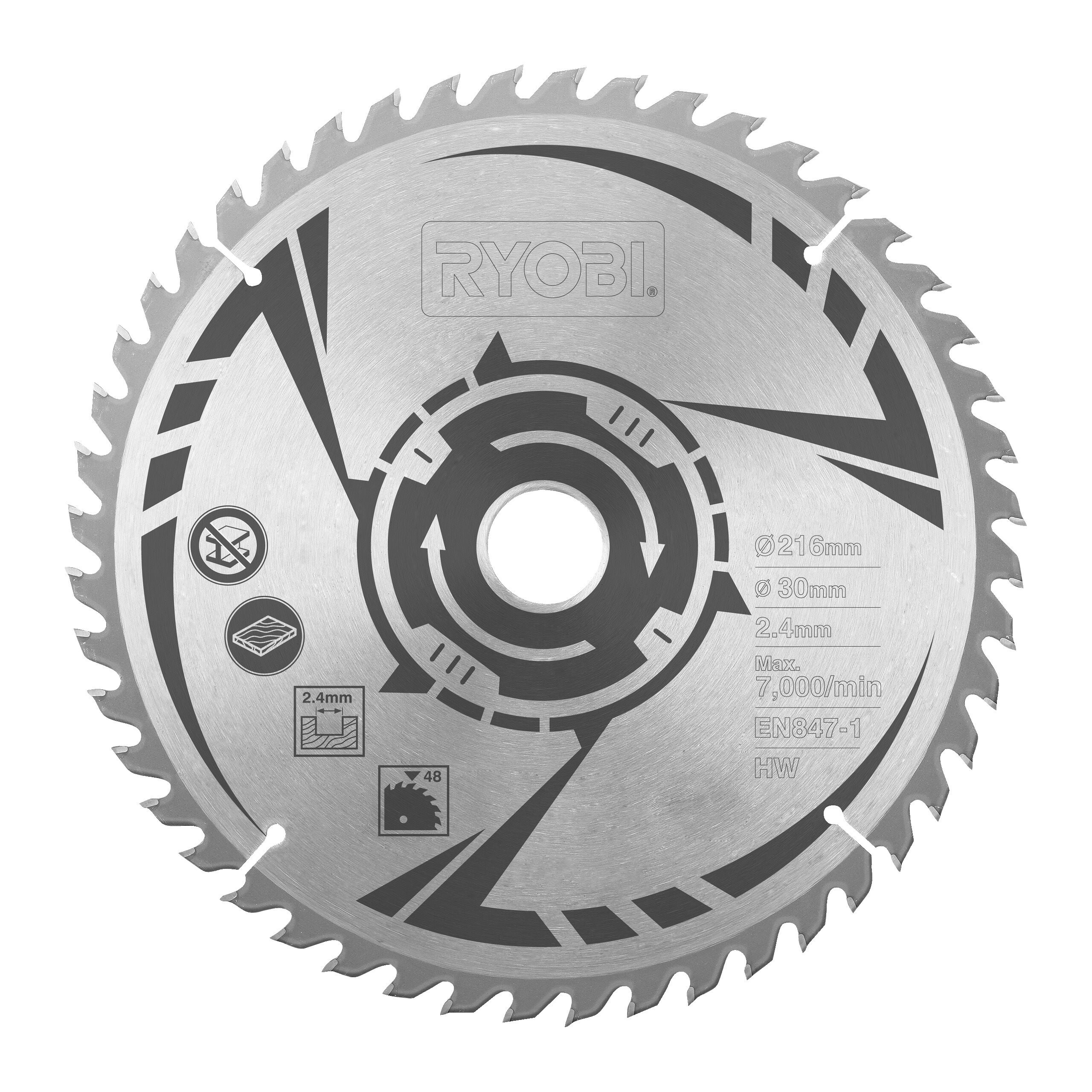 Диск пильный Ryobi SB216T48A1 8146286 STDN-0108280