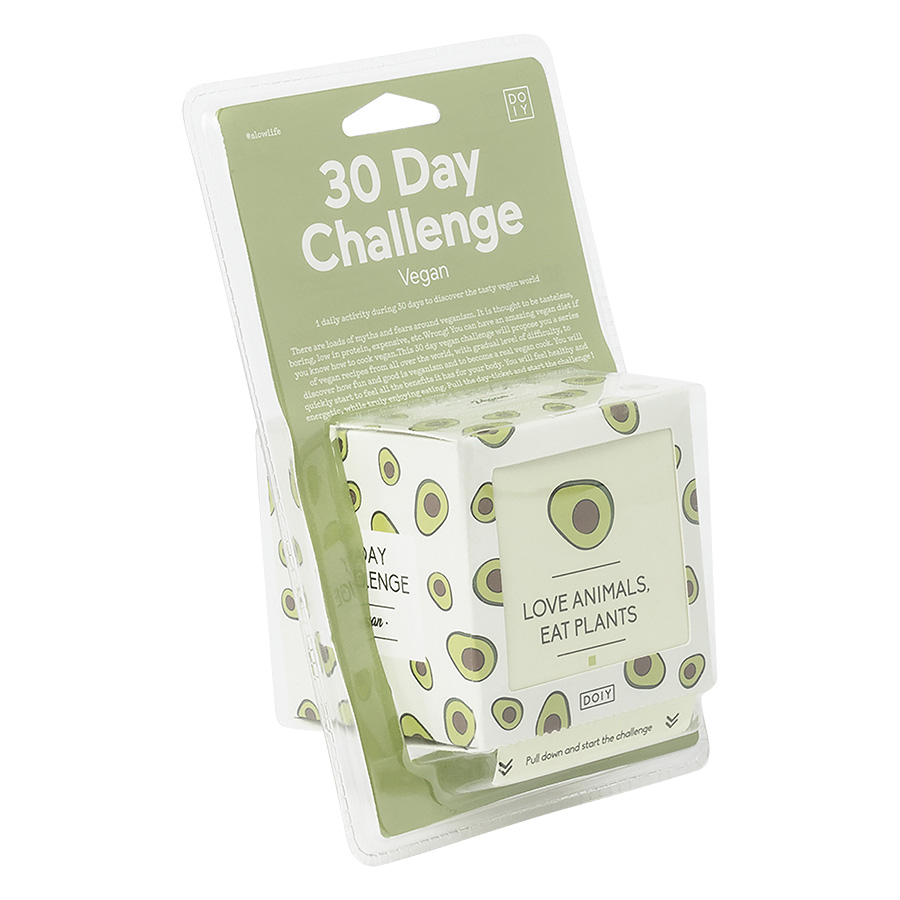 DYCHALVEE Набор веганских рецептов на 30 дней vegan challenge Doiy 