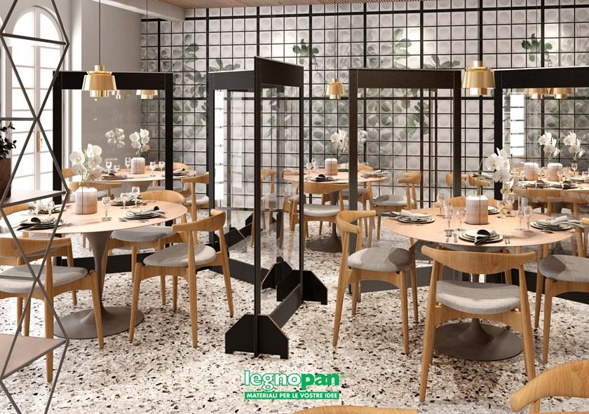 LEGNOPAN Напольный барьер Parafiato из оргстекла и lisocore® sun-id-1447145 - Вид №7