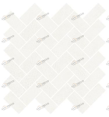 Мозаика K-300/SR/m06 Shevro White 28.2x30.3 Kerranova sun-id-329051