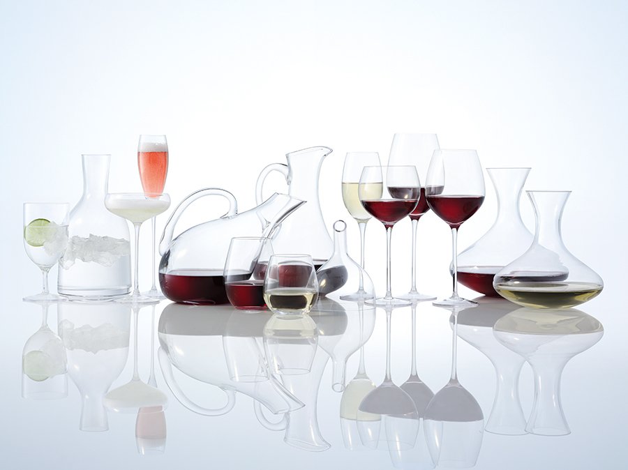Набор из 4 бокалов для красного вина с подставками 750 мл Wine LSA INTERNATIONAL WINE 00-3863083 Прозрачный  - Вид №12