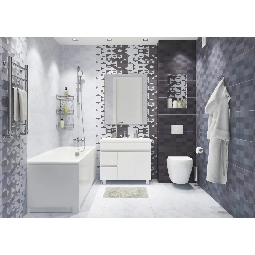 Плитка настенная «Пантон» 7 тип 3 60x30 см 1.98 м² 82383403 STLM-2073421 Керамин  - Вид №4