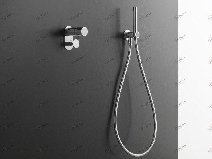 ZAZZERI Смеситель для душа, однорычажный, с ручным душем Pop sun-id-1515894