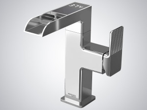 Светодиодный однорычажный смеситель для раковины