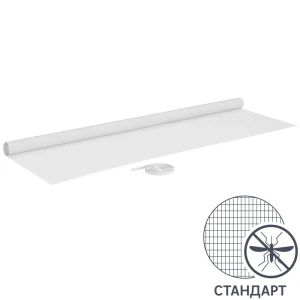 Москитная сетка на самоклеящейся ленте Artens 180x150 см белый 82709182 STLM-2018290